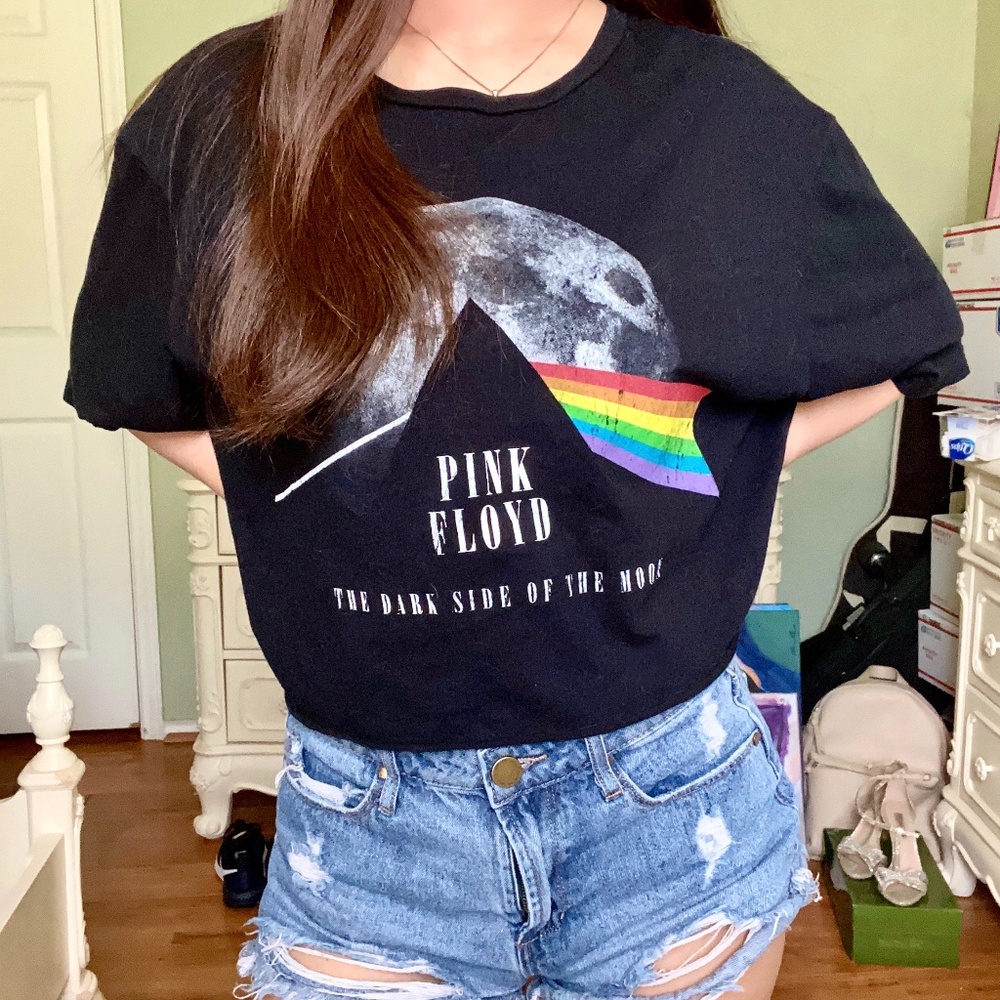 Pink Floyd Crop Top